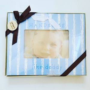Carter's picture frame, baby boy, new in box.